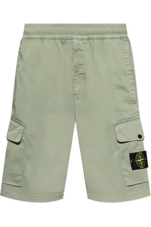 Stone Island Heren, Korte broeken, Groen, Maat: W30 Katoen