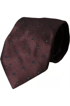 Dolce & Gabbana Unisex, Accessoires, Bruin, Maat: ONE Size Zijde