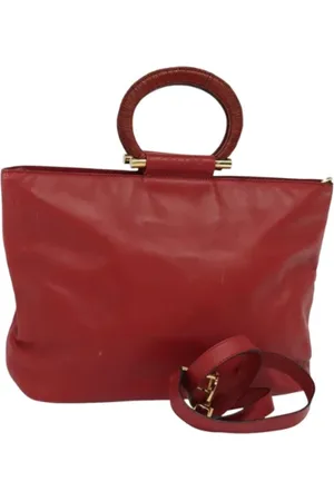 Céline Dames, Pre-owned, Rood, Maat: ONE Size Leer