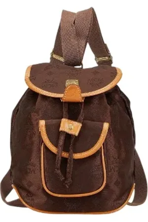 MCM Dames, Pre-owned, Bruin, Maat: ONE Size Leer