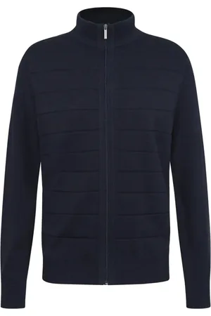 Bugatti Heren, Sweatshirts & Hoodies, Blauw, Maat: M Katoen