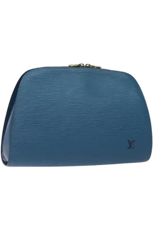 LOUIS VUITTON Dames, Pre-owned, Blauw, Maat: ONE Size Leer