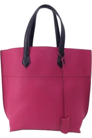 Fendi Dames, Pre-owned, Roze, Maat: ONE Size Leer