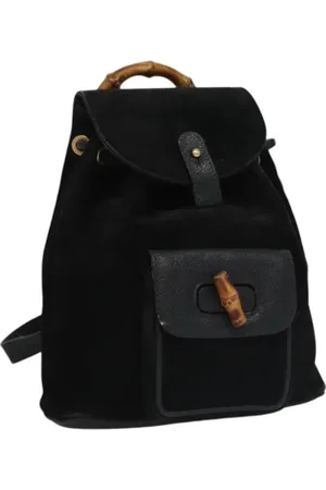 Gucci Dames, Pre-owned, Zwart, Maat: ONE Size Suède