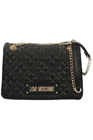 Moschino Dames, Tassen, Zwart, Maat: ONE Size Leer