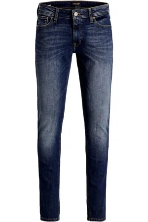 JACK & JONES Heren, Jeans, Blauw, Maat: W31 L34 Katoen