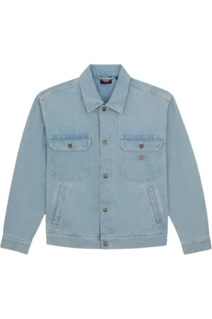 Dickies Heren, Jassen, Blauw, Maat: XS Denim