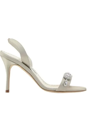 Manolo Blahnik Dames, Schoenen, , Maat: 38 1/2 EU Zijde