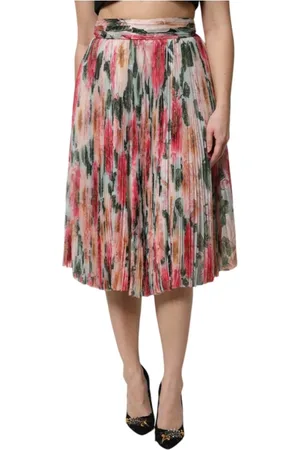 Dolce & Gabbana Dames, Rokken, Veelkleurig, Maat: 2XS Zijde