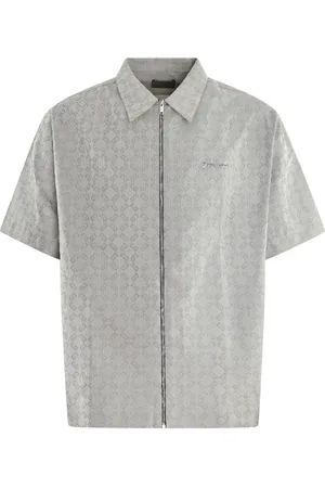 Givenchy Heren, Overhemden, Grijs, Maat: XL
