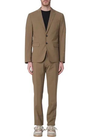 Dsquared2 Heren, Pakken, Groen, Maat: M Wol