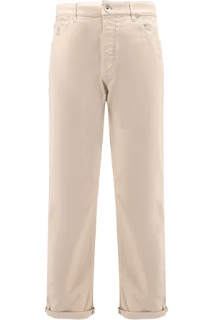 Brunello Cucinelli Heren, Broeken, , Maat: 3XL Katoen