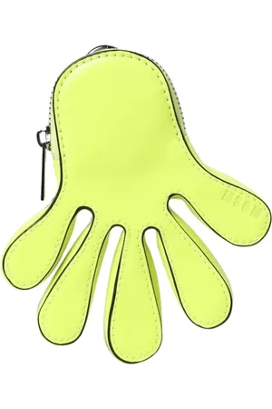 Msgm Heren, Accessoires, Geel, Maat: ONE Size Leer