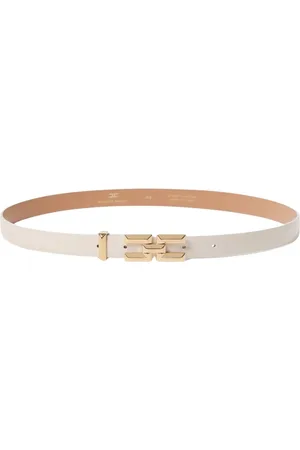 Elisabetta Franchi Dames, Accessoires, Geel, Maat: XS Leer