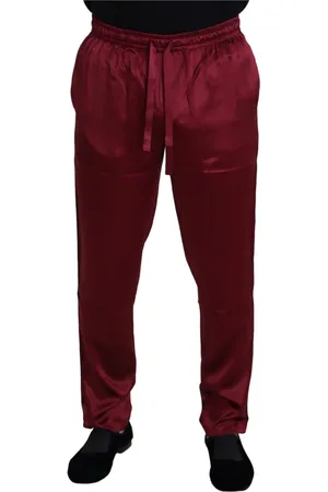 Dolce & Gabbana Heren, Broeken, Rood, Maat: M Zijde