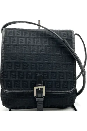 Fendi Dames, Pre-owned, Zwart, Maat: ONE Size Leer