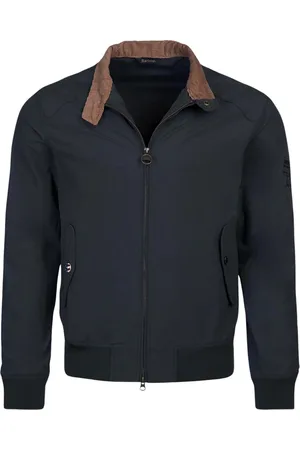 Barbour Heren, Jassen, Blauw, Maat: M Leer