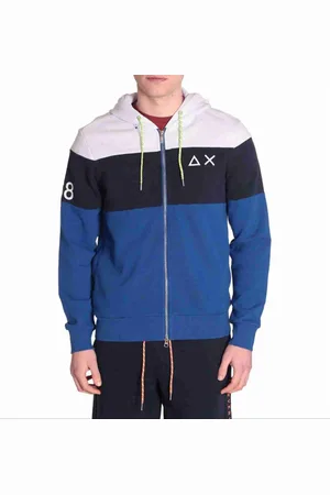 sun68 Heren, Sweatshirts & Hoodies, Veelkleurig, Maat: S Katoen