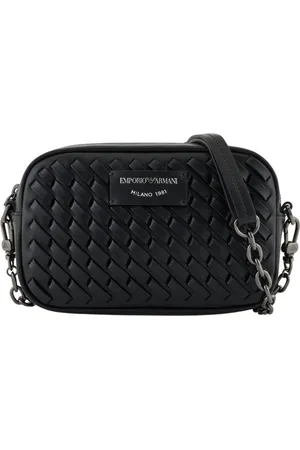 Emporio Armani Dames, Tassen, Zwart, Maat: ONE Size Leer
