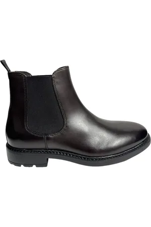 MARCO FERRETTI Heren, Schoenen, Zwart, Maat: 45 EU Leer