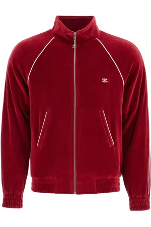 Céline Heren, Sweatshirts & Hoodies, Rood, Maat: M Velours