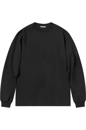Auralee Heren, Sweatshirts & Hoodies, Zwart, Maat: 2XL