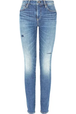 Armani Exchange Dames, Jeans, Blauw, Maat: W29 L32
