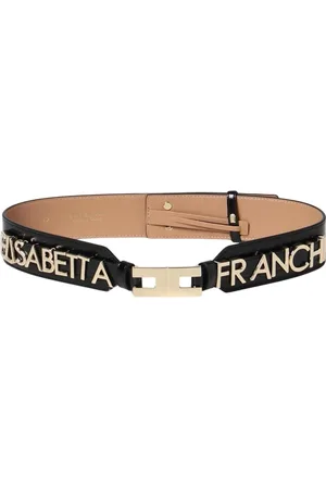 Elisabetta Franchi Dames, Accessoires, Zwart, Maat: XS Leer