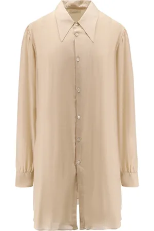 LEMAIRE Dames, Blouses & Shirts, , Maat: S Zijde