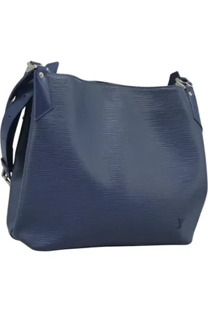 LOUIS VUITTON Dames, Pre-owned, Blauw, Maat: ONE Size Leer