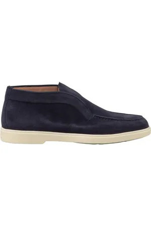 santoni Dames, Schoenen, Blauw, Maat: 36 1/2 EU Suède