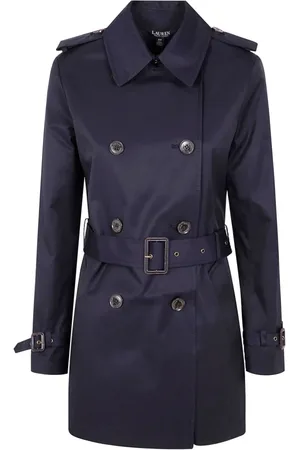 Ralph Lauren Dames, Mantels, Blauw, Maat: M