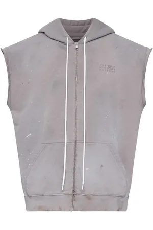 Maison Margiela Heren, Sweatshirts & Hoodies, Grijs, Maat: L