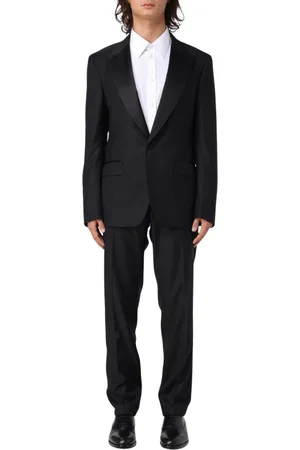 Dolce & Gabbana Heren, Pakken, Zwart, Maat: XL Wol