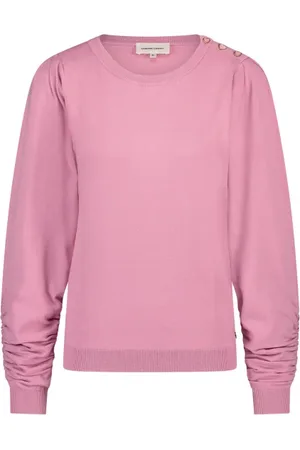 Fabienne Chapot Dames, Truien, Roze, Maat: M Viscose