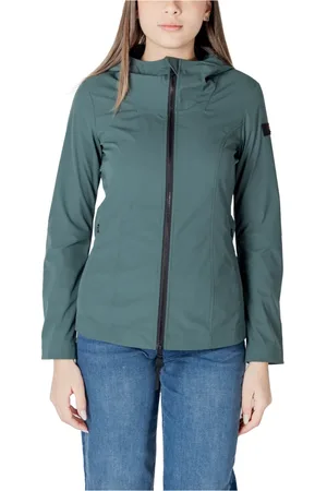 Peuterey Dames, Jassen, Groen, Maat: XS Poliester