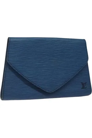 LOUIS VUITTON Dames, Pre-owned, Blauw, Maat: ONE Size Leer