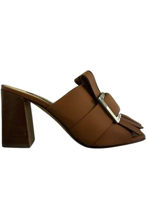 Sergio Rossi Dames, Schoenen, Bruin, Maat: 36 EU