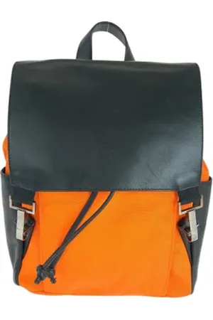 Gucci Dames, Pre-owned, Oranje, Maat: ONE Size Leer