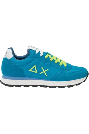 sun68 Heren, Schoenen, Blauw, Maat: 45 EU Suède