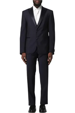corneliani Heren, Pakken, Blauw, Maat: 2XL Tweed