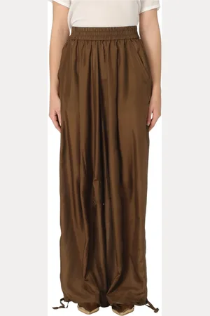 Serafini Dames, Broeken, Bruin, Maat: M Zijde