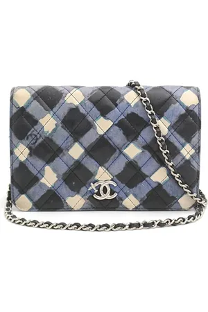 CHANEL Dames, Pre-owned, Veelkleurig, Maat: ONE Size Leer