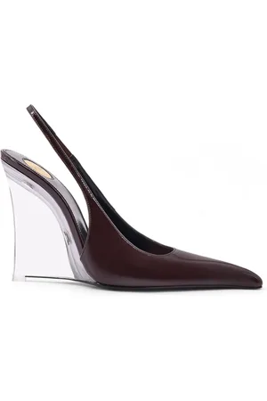 Saint Laurent Dames, Schoenen, Bruin, Maat: 40 EU Leer