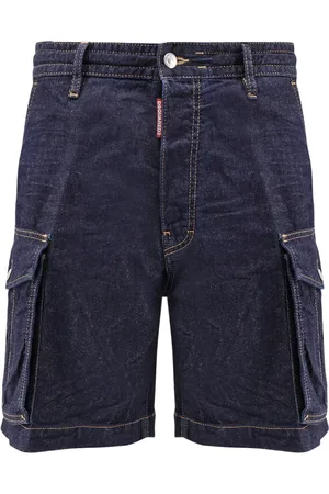 Dsquared2 Heren, Korte broeken, Blauw, Maat: L Katoen