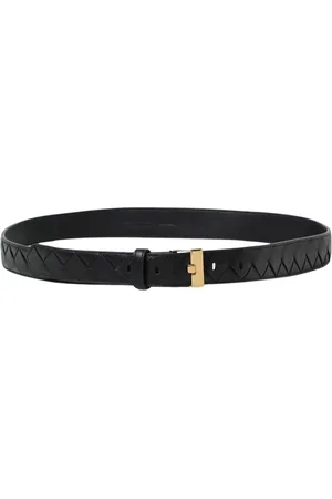 Bottega Veneta Dames, Accessoires, Zwart, Maat: 80 CM Leer