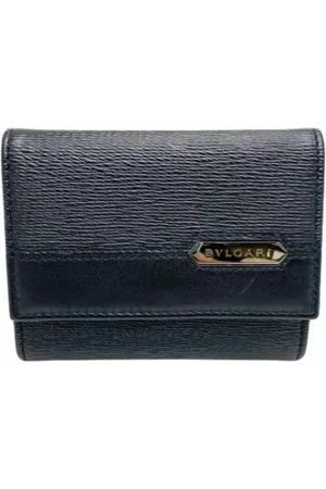 Bvlgari Heren, Pre-owned, Zwart, Maat: ONE Size Leer