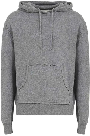 Maison Margiela Heren, Sweatshirts & Hoodies, Grijs, Maat: M Wol