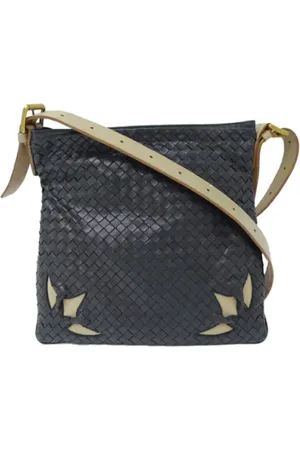 Bottega Veneta Dames, Pre-owned, Blauw, Maat: ONE Size Leer