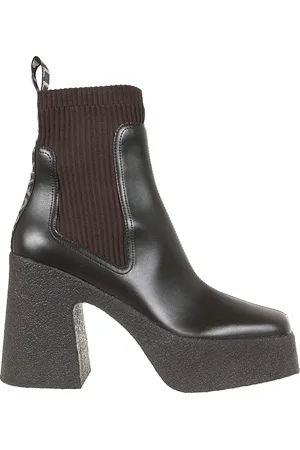 Stella McCartney Dames, Schoenen, Bruin, Maat: 39 EU Poliester